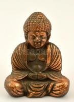 Fém Buddha szobor 10x8 cm