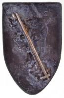 Osztrák-Magyar Monarchia 1915. "4. Hadsereg hadjárata 1914-15" Zn sapkajelvény hátoldalon ...