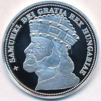 DN "Királyi koronák - Aba Sámuel 5 korona 1909" Ag emlékérem tanúsítvánnyal (20g/0.999/38,61mm) T:PP kis fo.