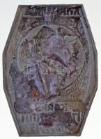 Osztrák-Magyar Monarchia 1914-1915. "Hofmann hadtest Kárpátok 1914-1915" cink sapkajelvény...