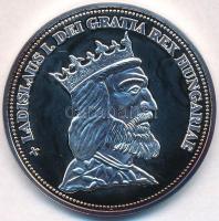 DN "Királyi koronák - Szent László 5 korona 1909" Ag emlékérem tanúsítvánnyal (20g/0.999/38,61mm) T:PP patina