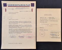 1955-1968 Sztahanovista, kiváló dolgozó és egyéb oklevelek, okmányok, 9 db