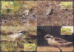 1993 WWF: Szent Ilona-szigeti lile sor 4 értéke Mi 597-600 4 db CM-en