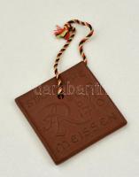 Meissen leveses tál, szószos tál, plakett,  összesen: 3 db, matricás, jelzett, kopott, 27×15 cm, 14×...