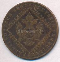 Ausztria 1807A 30kr Cu T:3 ph.
Austria 1807A 30 Kreuzer Cu C:F edge error