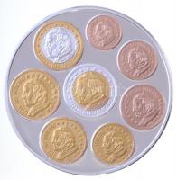 Németország 2002. "Vatikán első Euro érméi" Ag emlékérem tanúsítvánnyal (31,1g/0.999/40mm) T:PP ujjlenyomat Germany 2002. "First Euro coins of the Vatican" Ag commemorative coin with certificate (31,1g/0.999/40mm) C:PP fingerprint