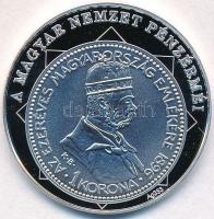 DN "A magyar nemzet pénzérméi - Honfoglalás - Milleniumi emlékpénz 896-1896" Ag emlékérem ...