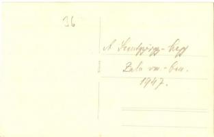 1947 Badacsony, Szent György-hegy, Emmaus Ify kápolna, photo