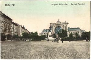 Budapest VII. Központi (Keleti) pályaudvar, Baross szobor, S. L. B. No. 46. (EK)