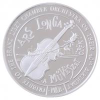 Lebó Ferenc (1960-) 2003. "MKB - Liszt Ferenc Kamarazenekar" Ag emlékérem dísztokban (31,4...