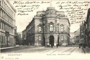 Budapest VIII. Baross utca, Wenckheim palota, D. T. C., L. 19121. (EK)