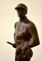 Jelzés nélkül: Zsóké. Bronz, márvány talapzaton, m:17 cm,