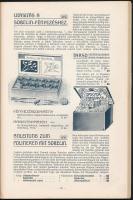 cca 1900 Kreutle Ferenc Műkedvelő- és Iparművészeti Kellékek Árjegyzéke, díszes Art Nouveau borítóva...