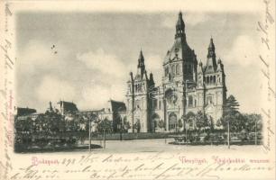 1898 Budapest XIV. Városliget, Közlekedési múzeum, Károlyi György kiadása (EK)