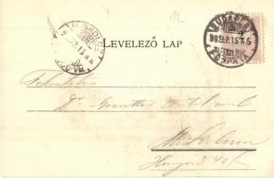 1898 Budapest XIV. Városliget, Közlekedési múzeum, Károlyi György kiadása (EK)