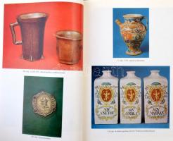 Vegyes könyvtétel, orvostörténet témában, 2 db: 
Nékám Lajosné: Régi magyar patikák. Bp., 1971, Cor...