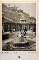 Gaál András (szerk.): Budapest a gyógyfürdők városa. Bp., 1942, Hungária Nyomda Rt. Kiadói papírköté...
