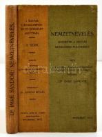 Dr. Imre Sándor: Nemzetnevelés. Jegyzetek a magyar művelődési politikához. Bp., 1912. Magyar Társadalomtudományi Egyesület szabad iskolája.