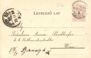 1898 Budapest II. M. kir. központi statisztikai hivatal, Károlyi György kiadása (EK)