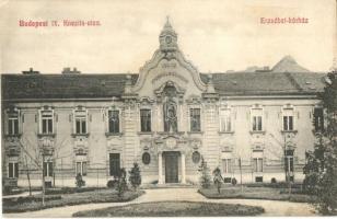 Budapest IX. Knézits utca, Erzsébet kórház (EK)