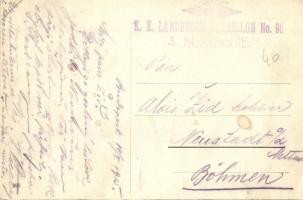 Budapest V. Veres Pálné utca 1. Cs. és kir. térparancsnokság / K.u.K. Platzcommando + K. K. Landstur...