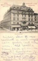 Budapest VII. Kerepesi (Rákóczi) út 58. Petánovits József Hotel Metropole szállodája (EK)