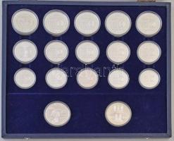 Amerikai Egyesült Államok 1983-1984. 1$ Ag "Los Angeles-i Olimpia" (2xklf) + Jugoszlávia 1...