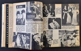 1970-1974 A Film, Színház, Muzsika című folyóirat 3 db szórvány száma