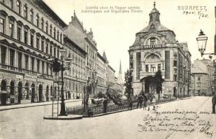 Budapest VII. Izabella utca, Magyar színház (EK)