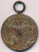 Szerbia 1912. "Első Balkán-háború Emlékérem" aranyozott Br emlékérem mellszalag nélkül T:2...