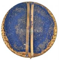 ~1950. "Rákosi Kiváló Híradós" zománcozott, aranyozott fém jelvény, függőleges pántokkal (...