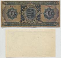 5db-os vegyes fantázia bankjegy tétel, közte 10$ "Sinkovits - Az örökös", 1922. "Ezer...