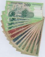 1949-1962. 10Ft (5x) + 1962. 20Ft (2x) + 1949-1957. 100Ft (2x) + 2004-2007. 200Ft (4x) T:III,III-