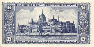 1946. 100.000.000B.-pengő (2x) T:II,II-