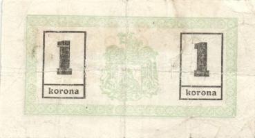 Miskolc 1919. 1K felfelé csúszott sorszámmal T:II/III+