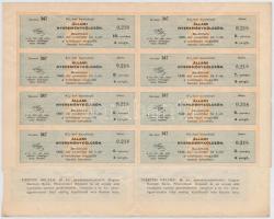 Budapest 1941. "4%-kal kamatozó Állami Nyereménykölcsön" államadóssági kötvénye 50P-ről, s...