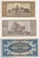 1930. 100P + 1946. 100.000.000P + 10.000MP + 1.000.000MP + 1.000.000.000MP mindegyik "Forradalm...