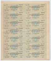 Budapest 1942. "A Magyar Királyság 3%-kal Kamatozó Törlesztéses Államadóssága" kötvénye 25...