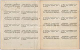 Budapest 1942. "A Magyar Királyság 3%-kal Kamatozó Törlesztéses Államadóssága" kötvénye 25...