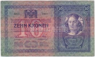 1904. 10K hamis "Zimony" felülbélyegzéssel (fake overprint) T:III-