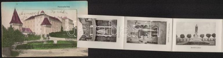 Pannonhalma, Apátság leporellolap (EK)