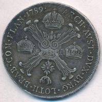 Osztrák Németalföld 1789A 1/2 Kronenthaler Ag "II. Ferenc (14,63g) T:2- k.
Austrian Netherland...
