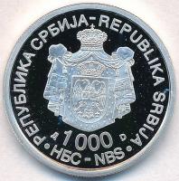 Szerbia 2006. 1000D Ag "Nikola Tesla" T:PP
Serbia 2006. 1000 Dinara Ag "Nikola Tesla...