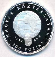 1992. 200Ft Ag "Veszélyeztetett állatvilág - gólya" T:PP
Adamo EM126