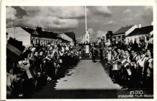 1940 Gyergyószentmiklós, Gheorgheni; bevonulás / entry of the Hungarian troops (EK)