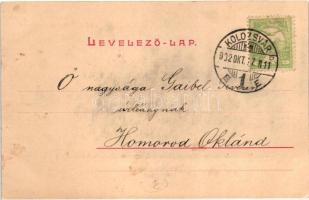 Kolozsvár, Cluj; A M. kir. Ferenc József Tudományegyetem Állattani Intézete, Dunky Fivérek kiadása /...