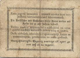 1848-1849. Kis tétel "Kossuth bankó" 30kr (3x) + 5Ft 2klf (román szövegben variáns) T:II,I...