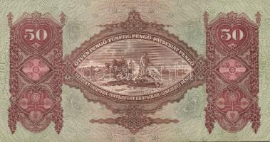 1930-1943. 10P + 20P + 50P + 100P zöld "nyilaskeresztes" fny-sal 4klf db T:II,II-