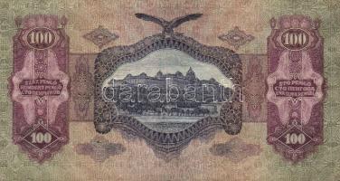 1930-1943. 10P + 20P + 50P + 100P zöld "nyilaskeresztes" fny-sal 4klf db T:II,II-