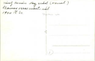 1940 Szamosveresmart, Rosiori; Károly erődvonal / fortress, photo